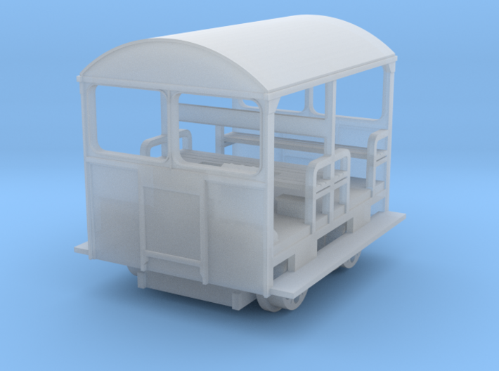 Wickham Trolley Car OO from TMC 3d printed