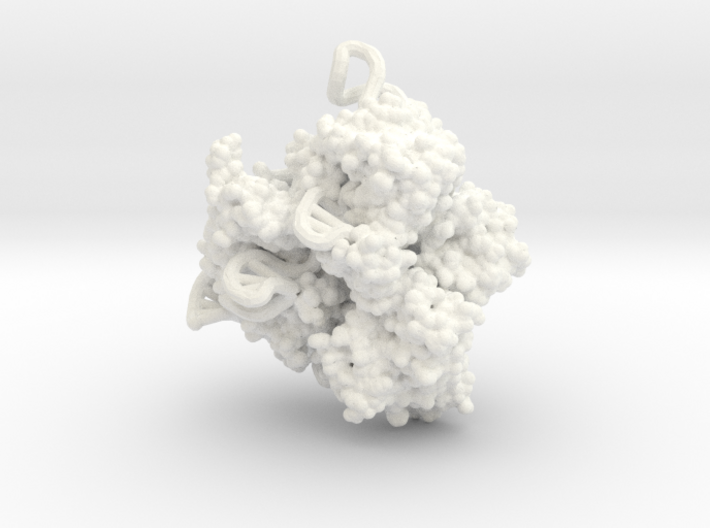 CRISPR Pendant - Science Jewelry 3d printed