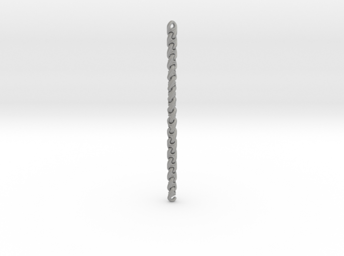 S Chain Bracelet 8.75in Long 3d printed