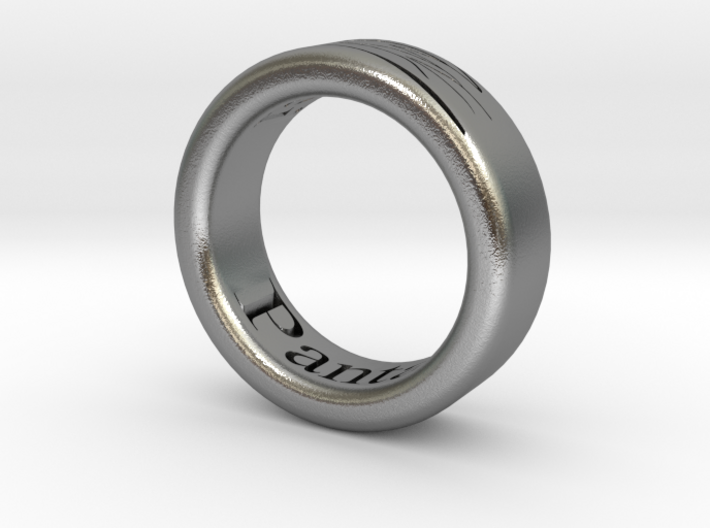 Panta Rhei Ring 3d printed