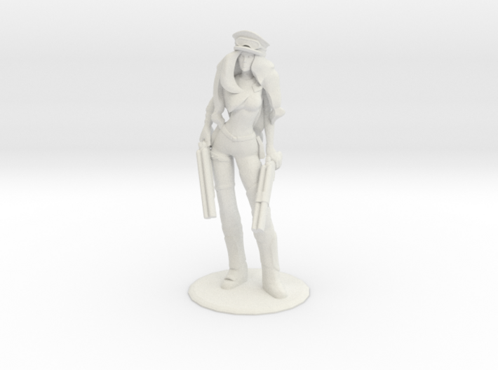 Road Warrior Miss Fortune (old) 3d printed