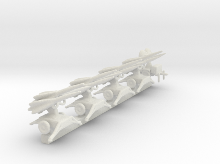 1/285 Scale Hawk Missile Set Two 3d printed