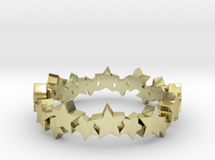 Stellar Ring 3d printed 