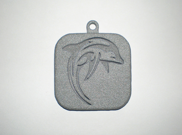 Dolphin Keychain 3d printed 