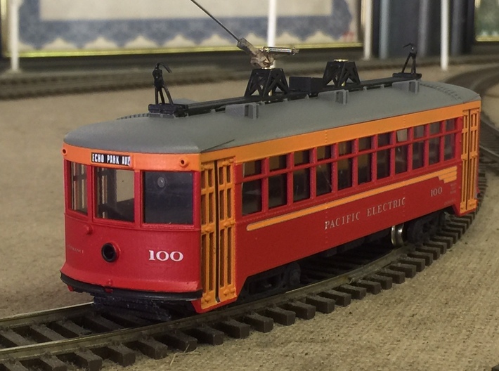 HO Pacific Electric 100 Series Local Car 3d printed 