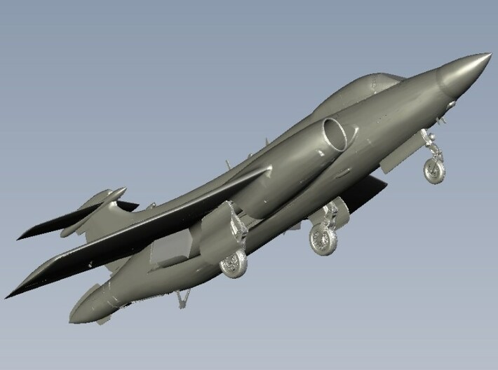 1/350 scale Blackburn Buccaneer aircraft model x 2 3d printed 