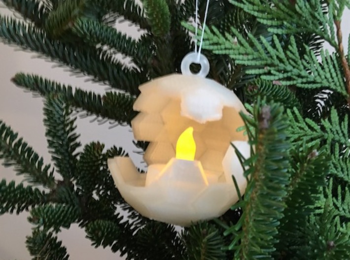 Geode Ornament 3d printed