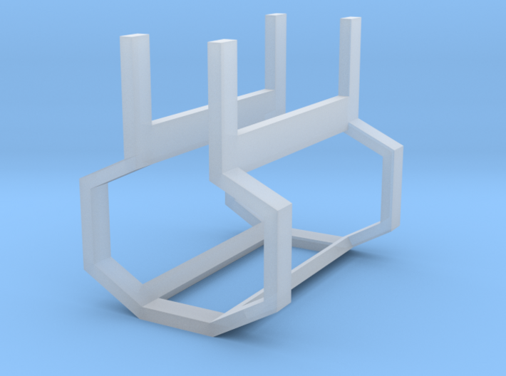 Swiss Railway Signal Cage V3 3d printed