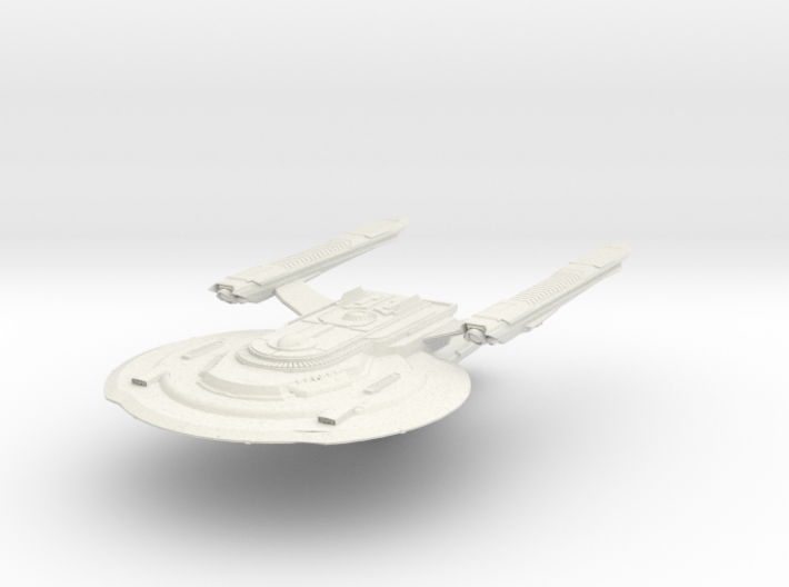 Federation Triton Class V refit HvyCruiser 3d printed