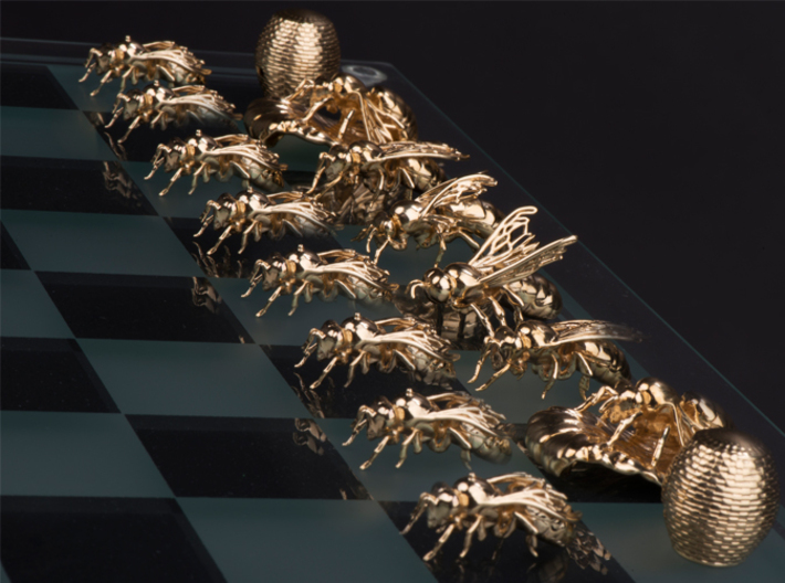Beekeeper Chess Collection: King 3d printed 