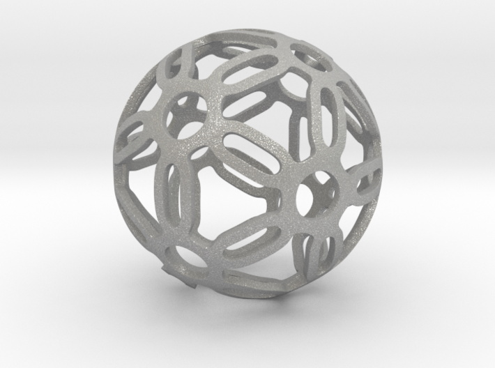 Symmetrical Pattern Sphere 3d printed