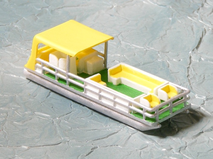 Pontoon Boat - Nscale 3d printed 