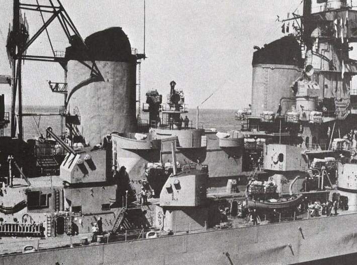 1/350 USS New Jersey & USS Missouri Quadruped Mast 3d printed 