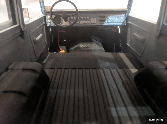 CMAX Bronco Front Console Firewall 2 Seat 3d printed