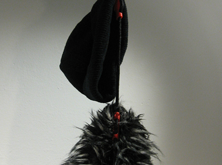 SOGA TRIO   / 3 rope hangers 3d printed coat and hat hanged
