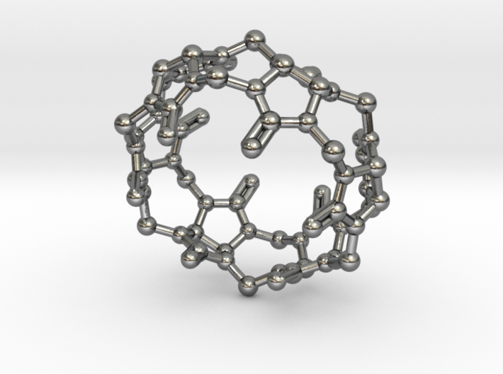 Cucurbituril CB[6] Molecule Pendant Small 3d printed