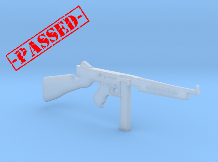 Thompson M1A1 30rds (1:18 Scale)-PASSED- 3d printed