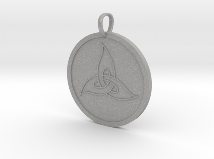 Triquetra Medallion 3d printed