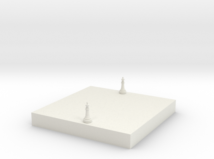 西洋棋模型 3d printed