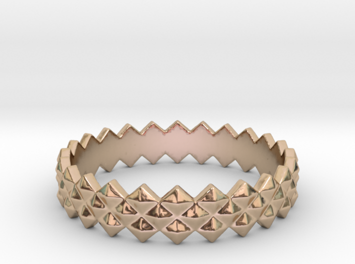 Protrude Ring (Size 4-13) 3d printed