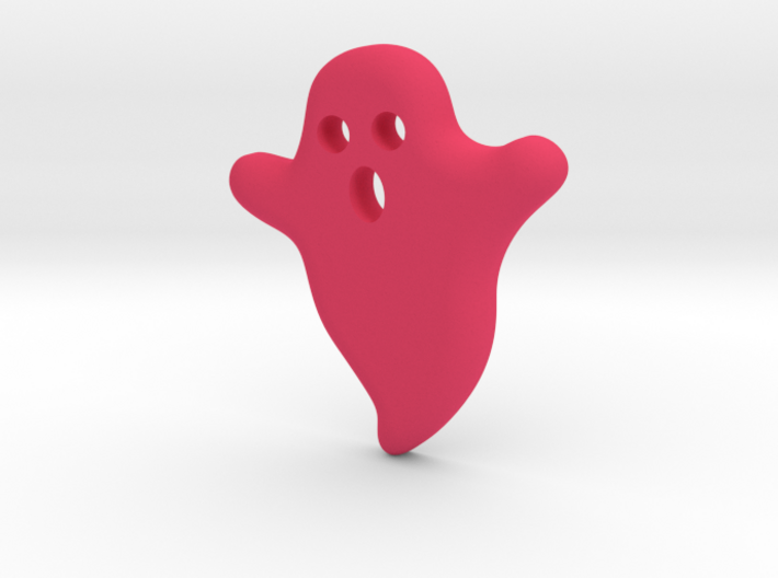 DIY Frebird Fridge Magnet - Mini Ghost (positive) 3d printed