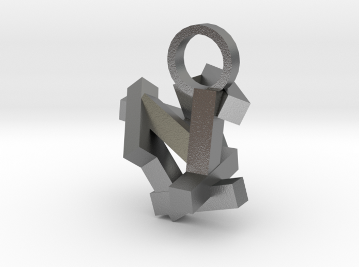 Abstract square 3d printed