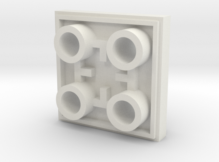 double sided 2x2 plate - Lego compatible 3d printed