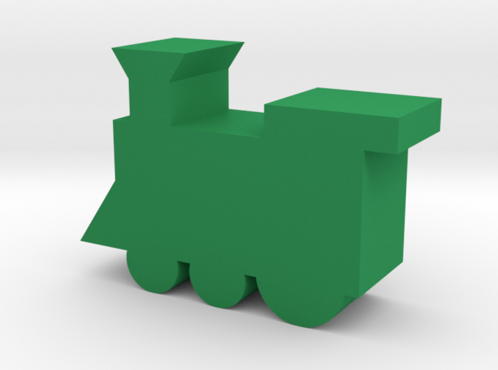 Train Game Piece 3d printed