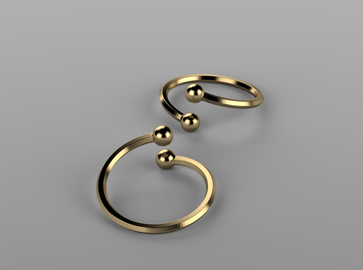 Spring ring 3d printed