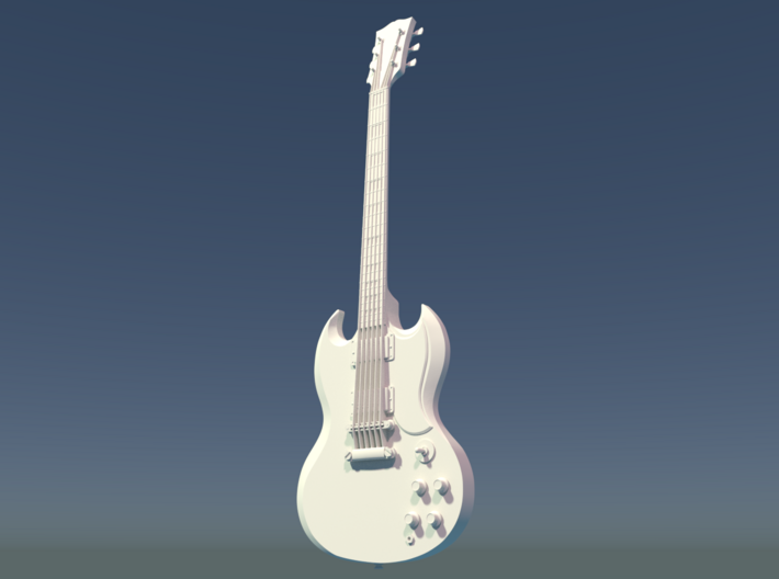 Gibson SG, Scale 1:6 3d printed 
