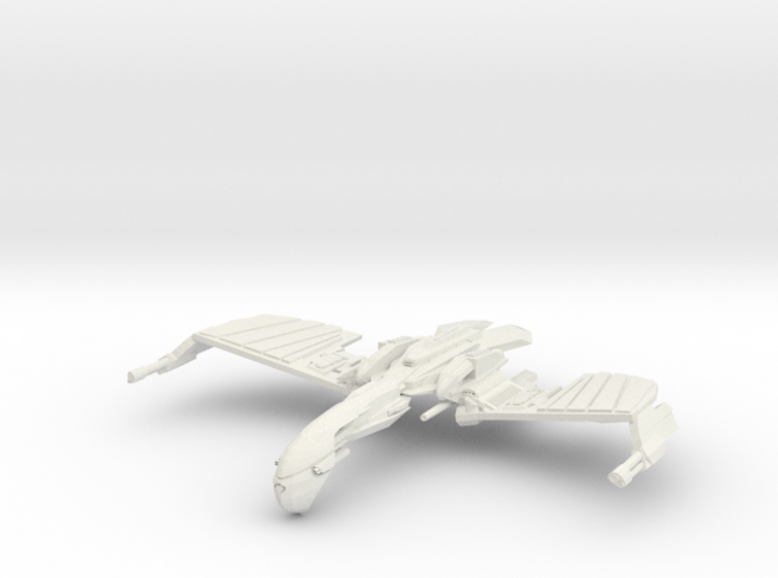 Romulan Verdor Class WarBird wings up 3d printed
