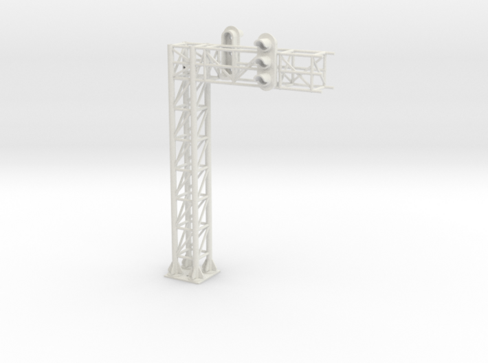 one track block signal HO scale 3d printed