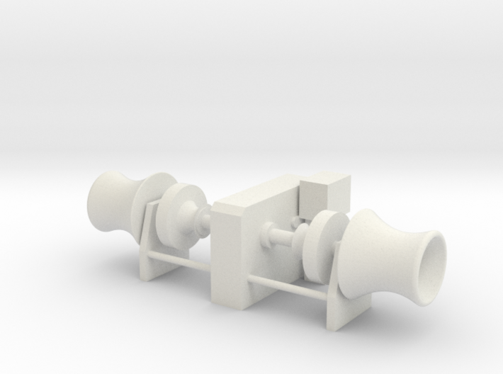 Anchor Winch 1/50 fits Harbor Tug 3d printed