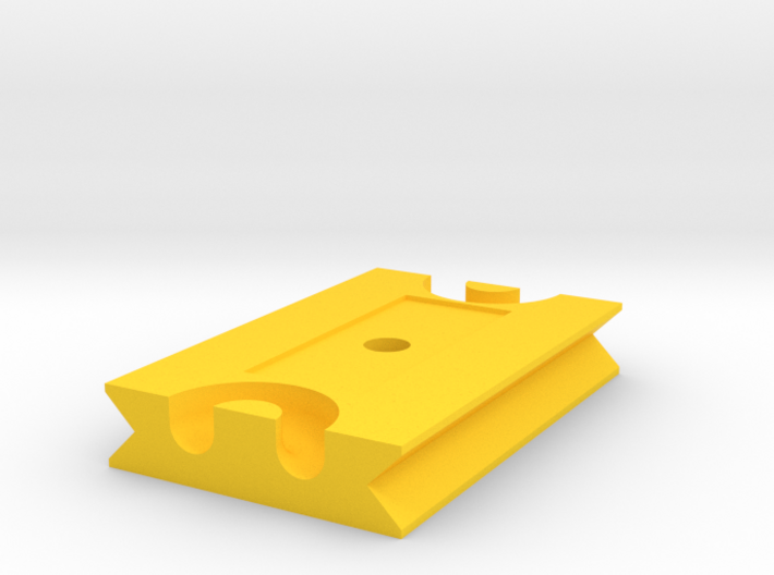 Tetherplate 60mm for DSLR camera's 3d printed