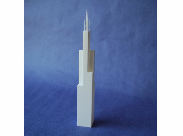 Willis Tower 3d printed 