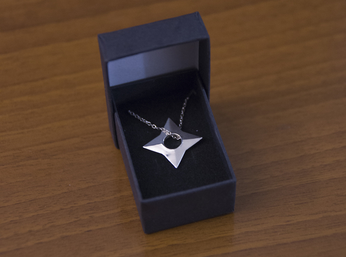 Shuriken [pendant] 3d printed 