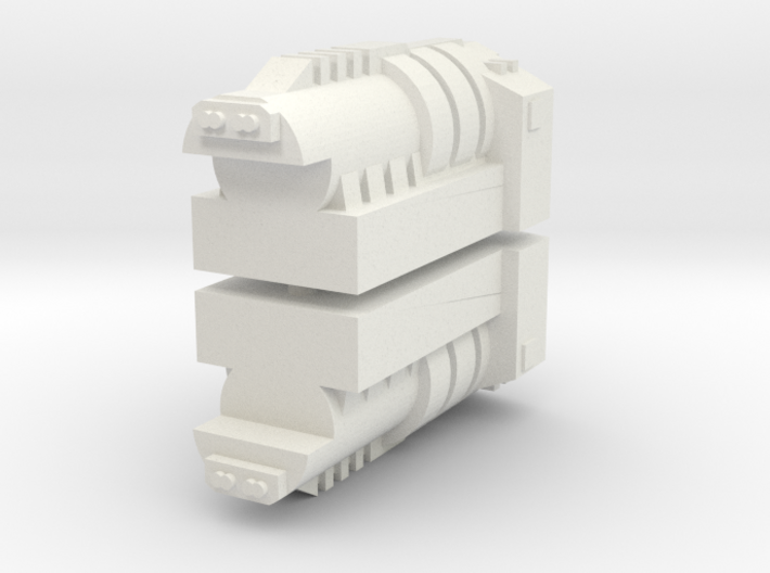 TR Powermaster Prime Shoulder Cannon Fillers 3d printed