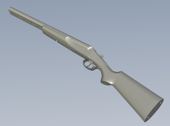 1/24 scale Stoeger Coach Gun shotgun x 1 3d printed 