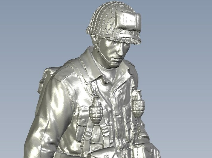 1/24 scale D-Day US Army 101st Airborne soldier 3d printed 