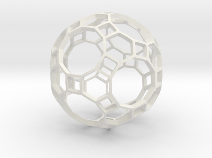 TRUNCATED_ICOSIDODECAHEDRON 3d printed