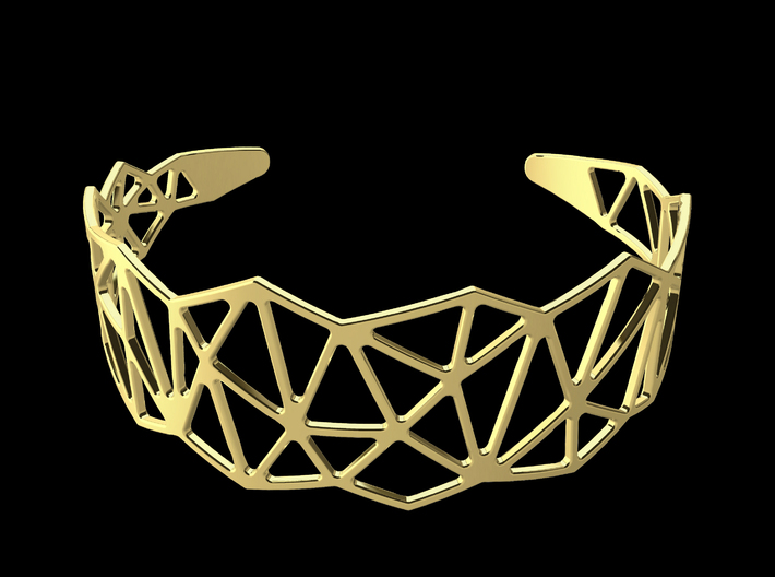 Bracelet - Triangle 01 3d printed 