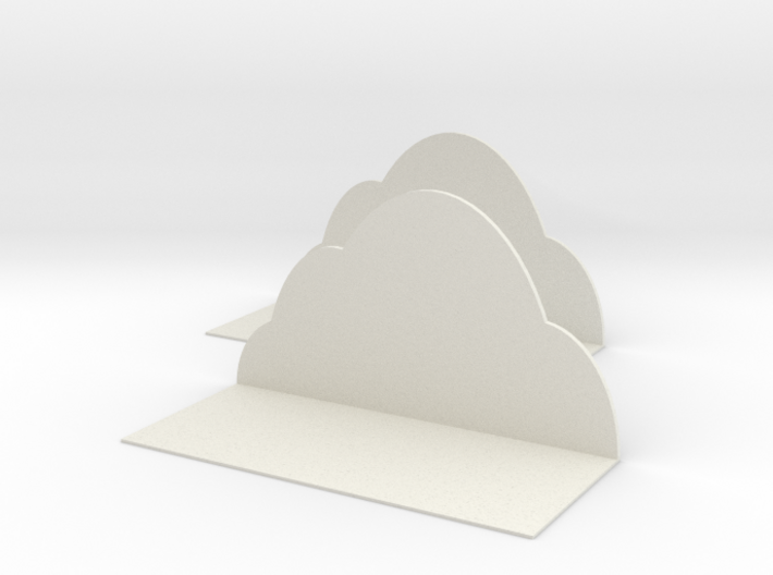Clouds shelves 3d printed