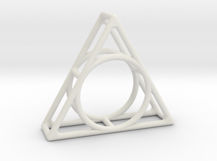 Simply Shapes Pendants Triangle 3d printed