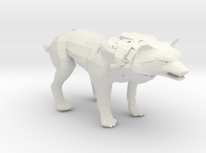 wolf 3d printed