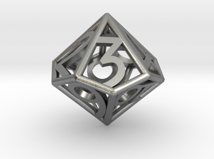 D10 Balanced - Numbers Only 3d printed