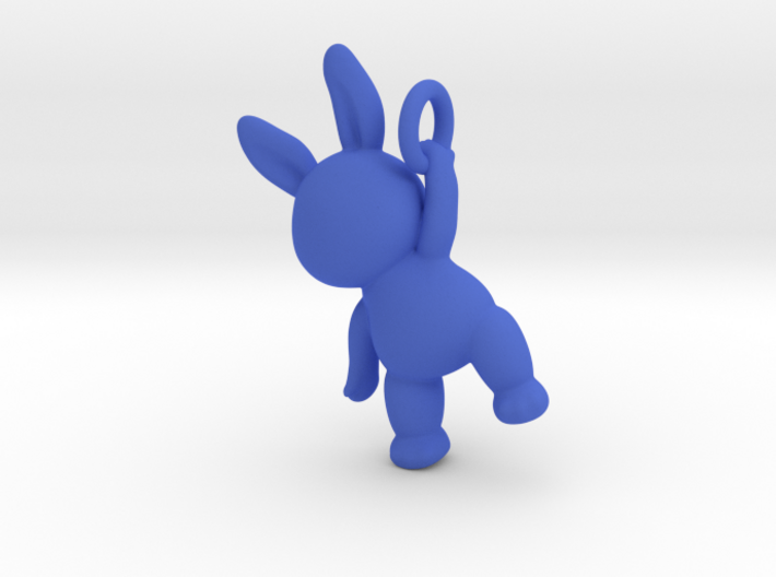 Rabbit Pendant ( 32mm ) 3d printed