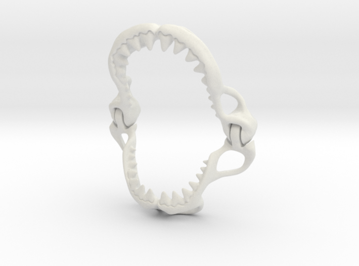 Jaws Pendant 3d printed