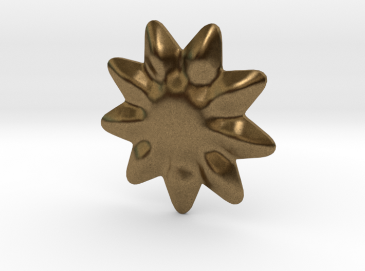 Tiny flower for jewelry making 3d printed