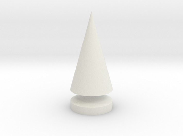 Conical Tree Spike 3d printed