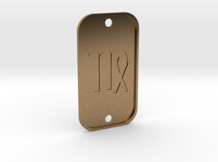 Virgo (The Maiden) DogTag V4 3d printed
